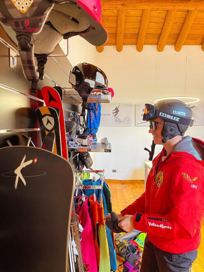 Alp Apartments Ski & Bike - Tourneuve5 奥斯塔 外观 照片